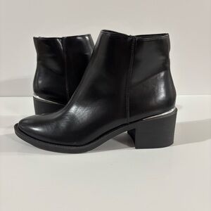 American Exchange Black Ankle Booties